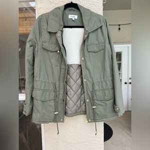 Size small, army green Charlotte Russe jacket.